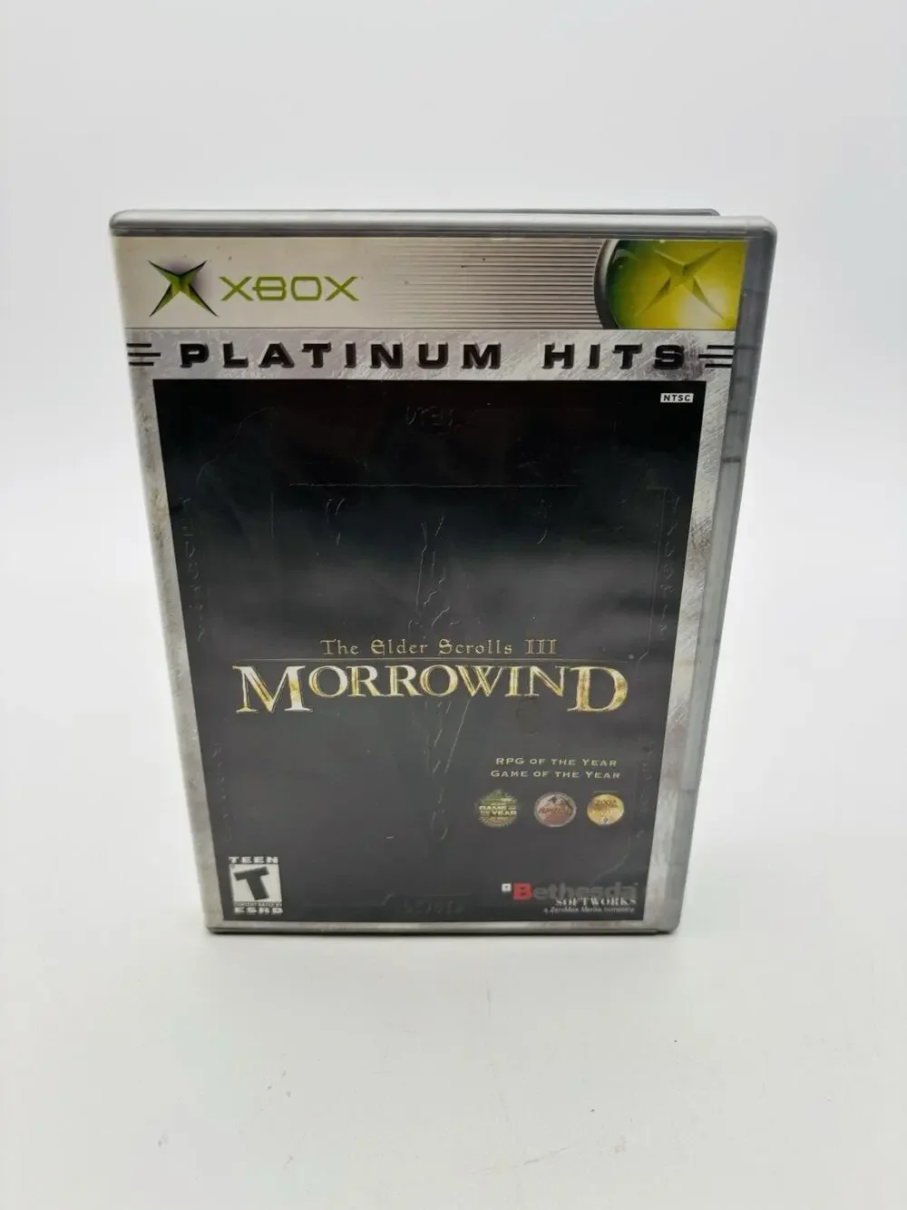 The Elder Scrolls III: Morrowind Platinum Hits Edition - Xbox - Tested Works VG